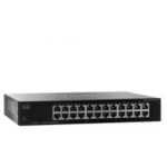 Cisco SF100-24 24-Port Unmanaged Fast Ethernet Switch, 100 Series